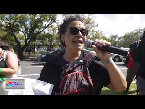 Women March for International Women’s Day in Puerto Rico