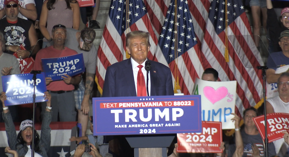 Trump Testifies in Civil Trial as New Polls Show Lead Over Biden in Swing States