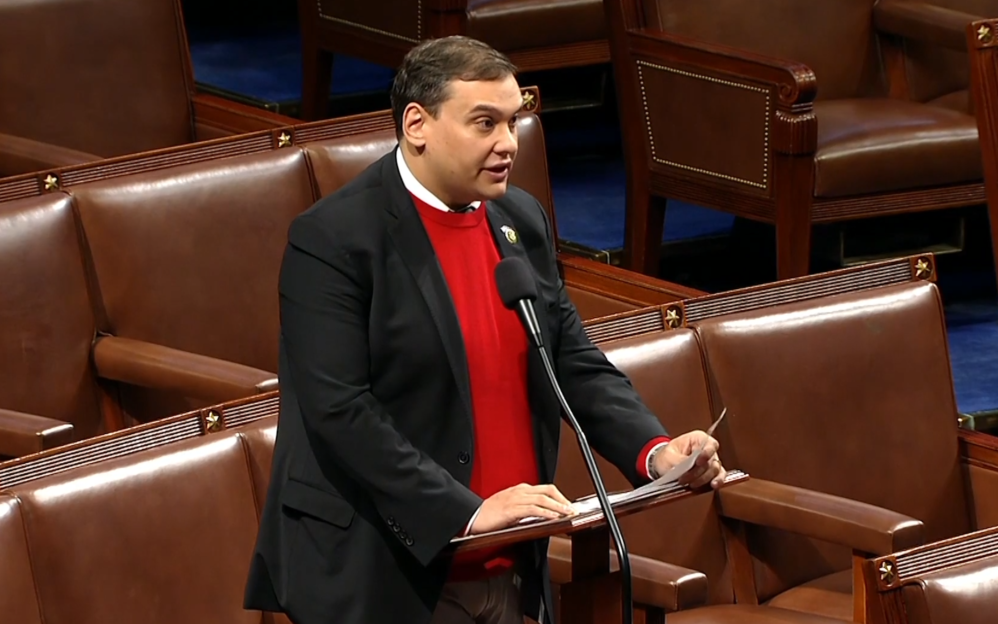 U.S. House Approves Measure to Expel George Santos