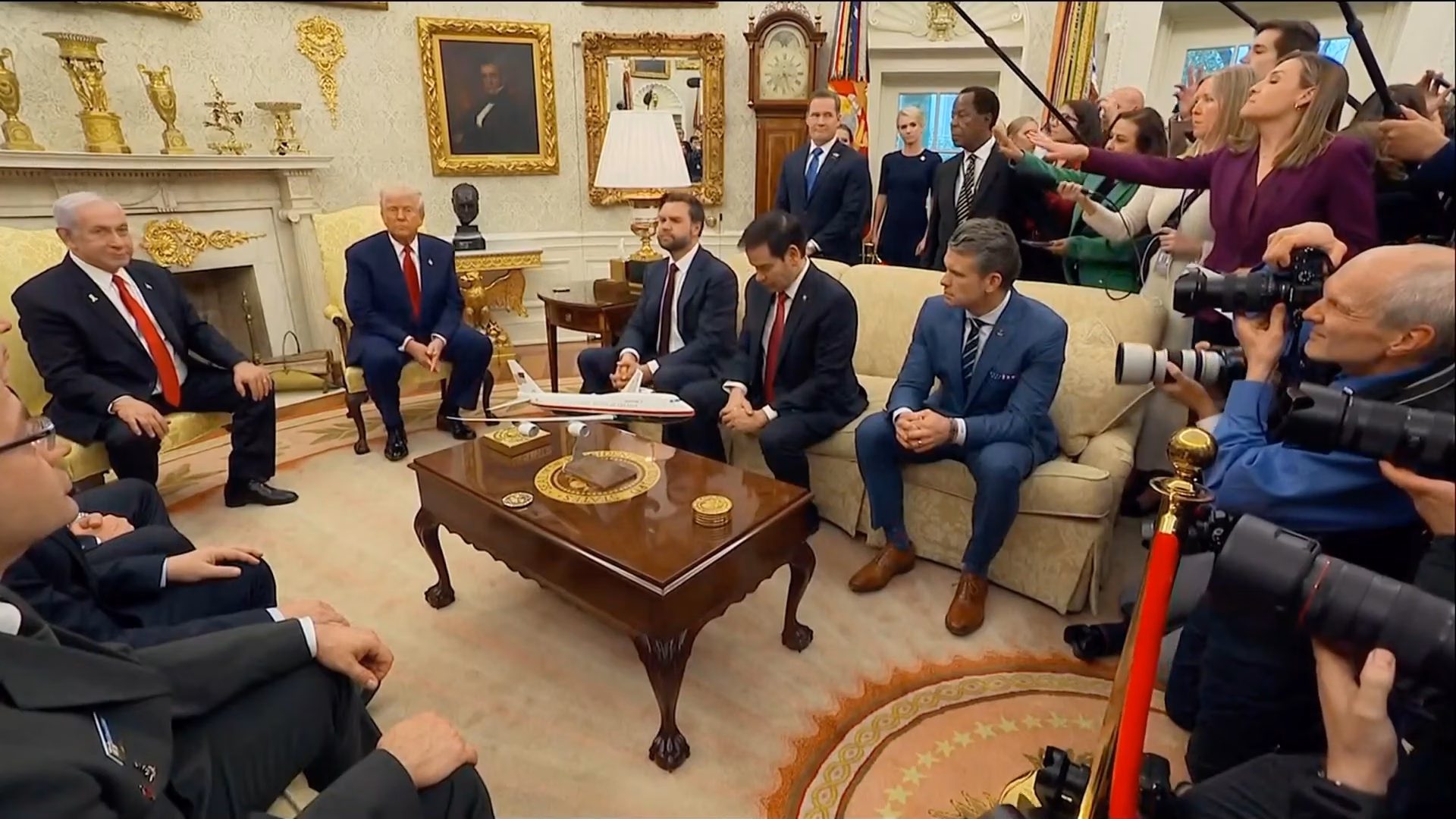 Trump Meets with Netanyahu to Discuss Tariffs and War in Gaza