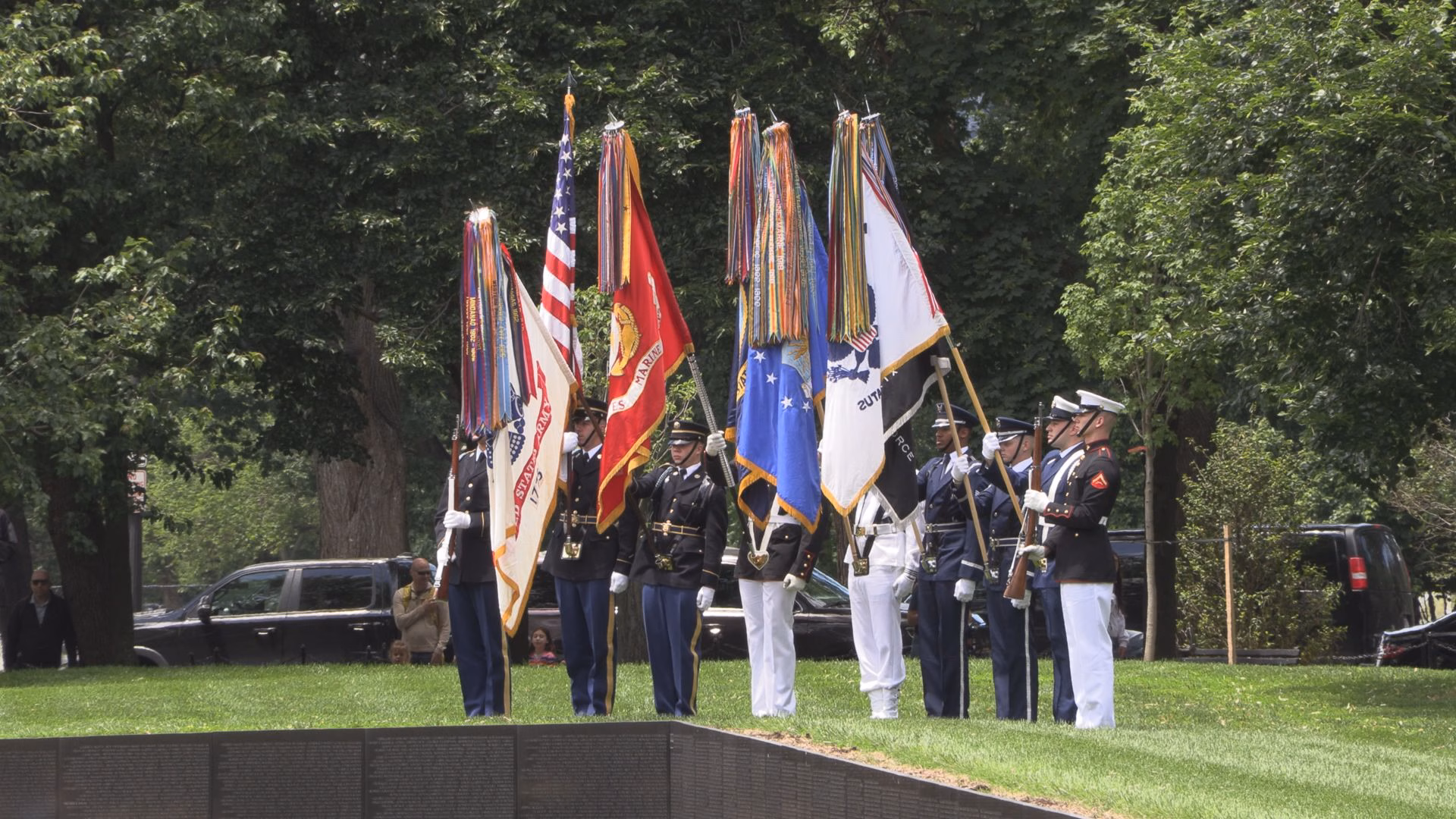 Vietnam Veterans Honor Service Members for Memorial Day