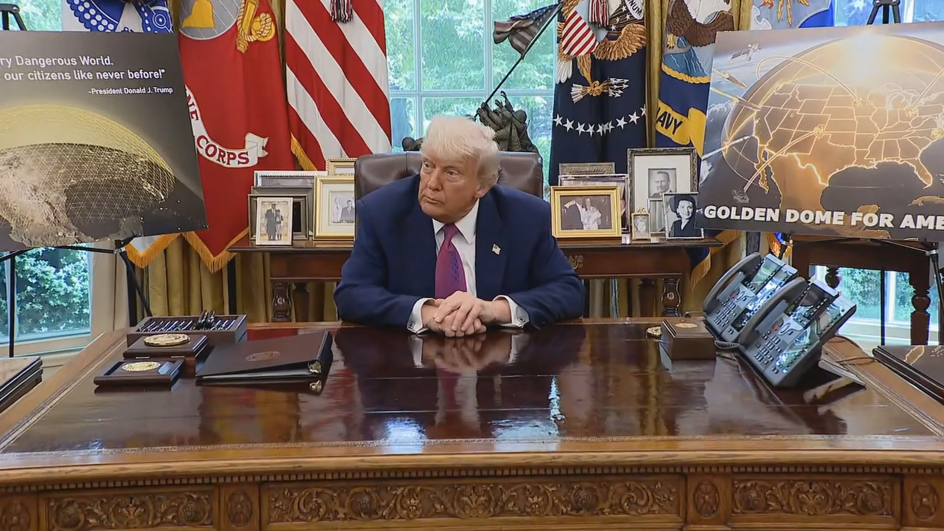 Trump: Canada “Considering” Golden Dome Missile System in Exchange for Statehood