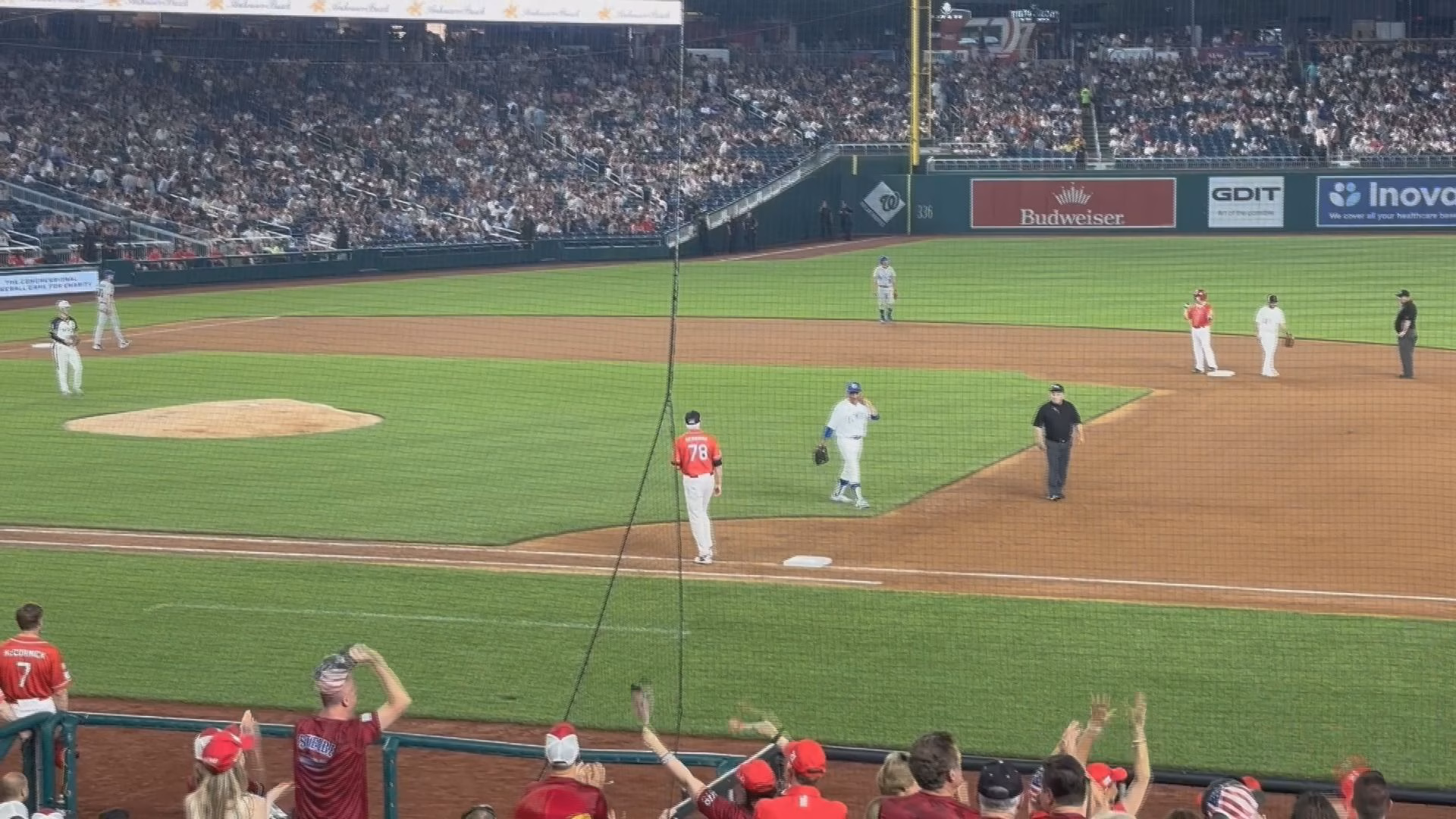 Republicans Defeat Democrats in Annual Congressional Charity Baseball Game